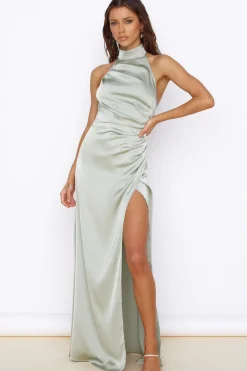 Summer Delight Maxi Dress Sage