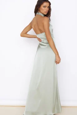 Summer Delight Maxi Dress Sage