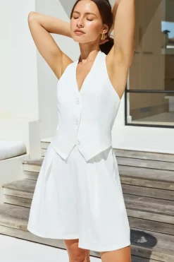Summer Evenings Short White