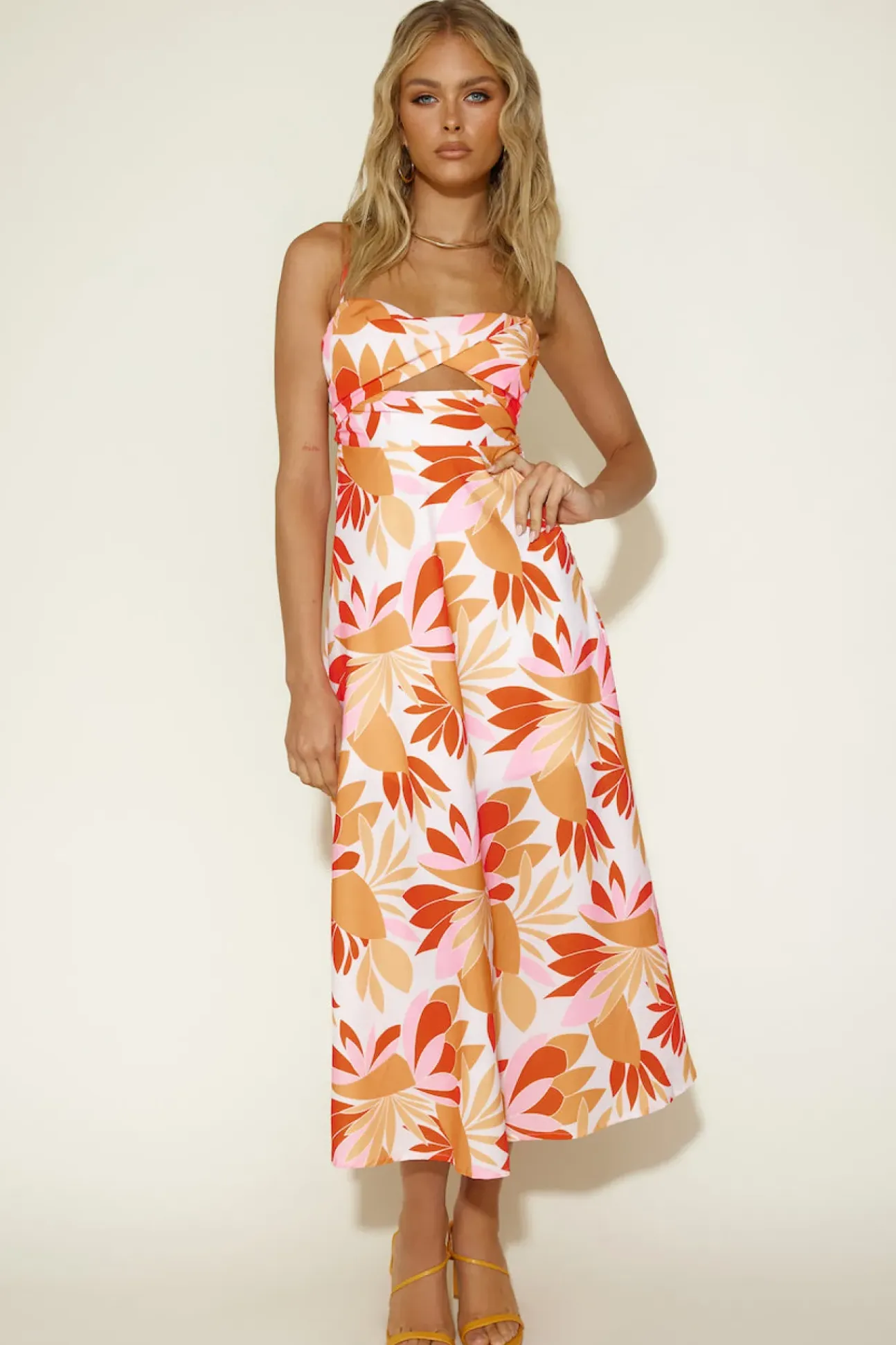 Summer Loving Maxi Dress Orange