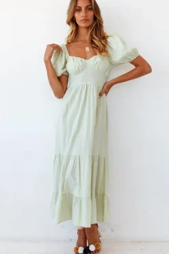 Summer Road-trip Maxi Dress Sage