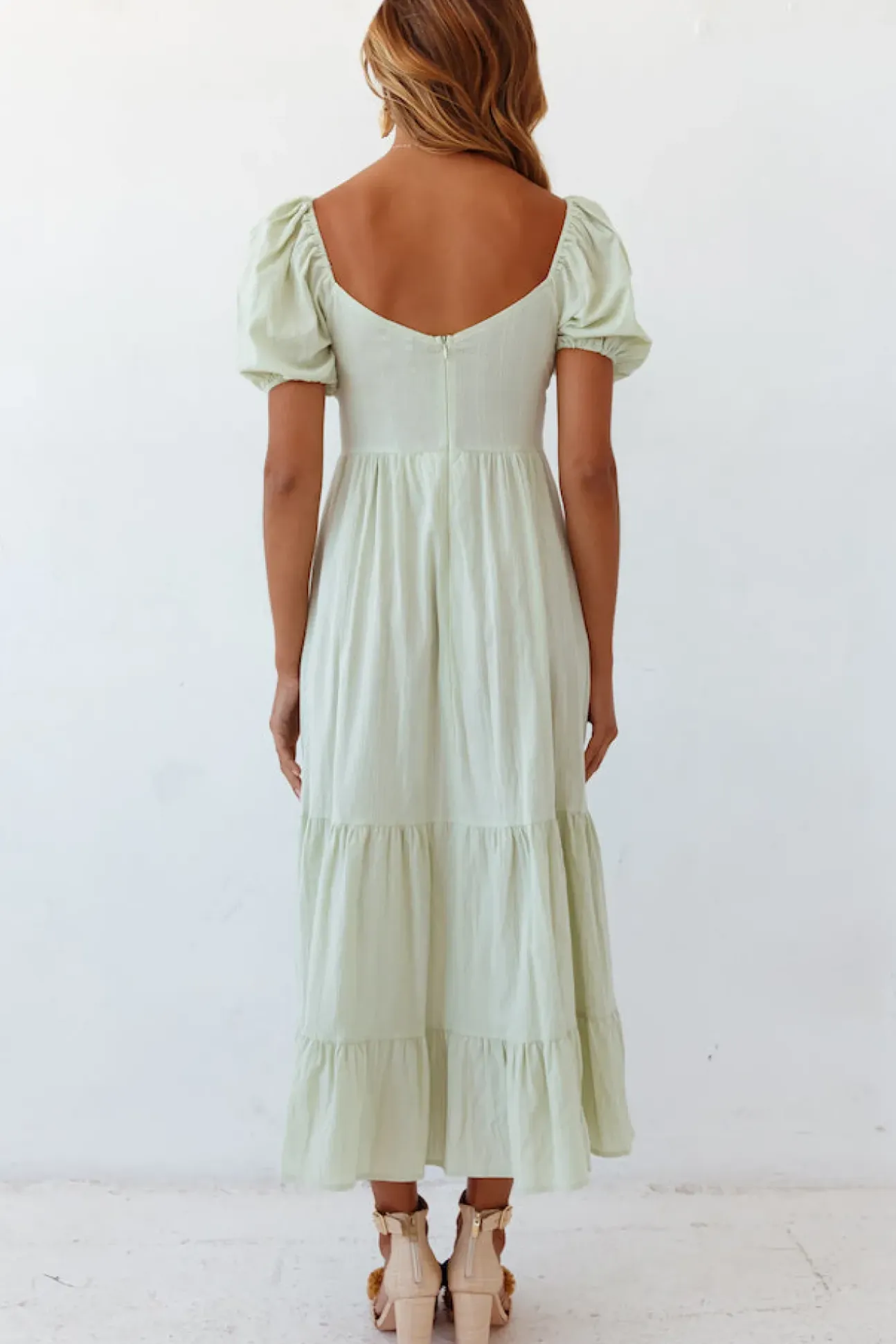 Summer Road-trip Maxi Dress Sage