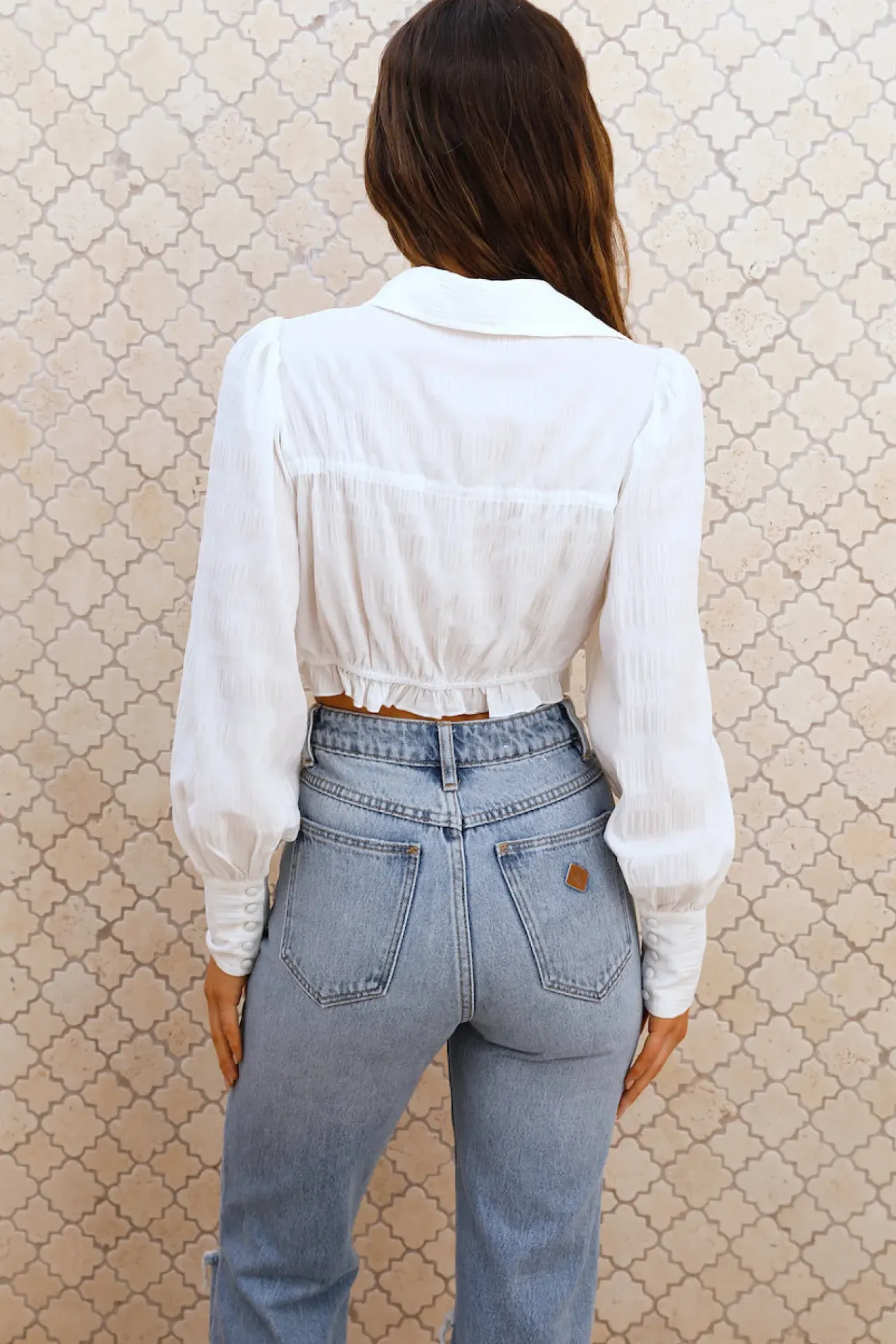 Summer Rush Top White