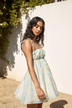 Summer Sunrise Mini Dress Multi
