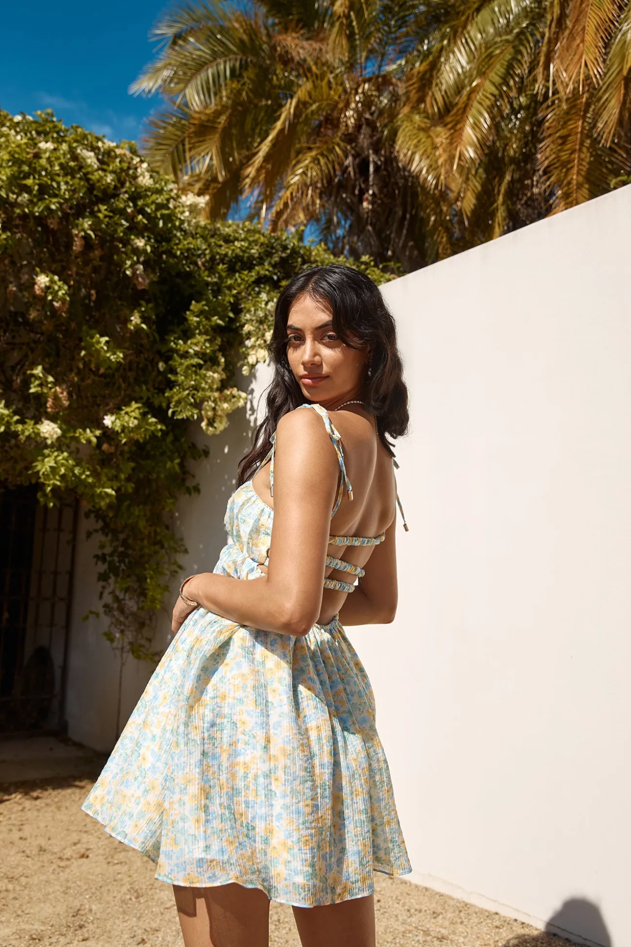 Summer Sunrise Mini Dress Multi