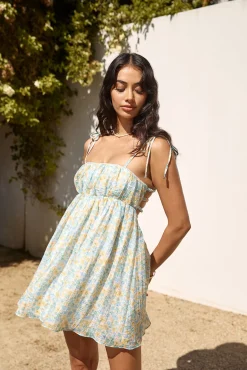 Summer Sunrise Mini Dress Multi