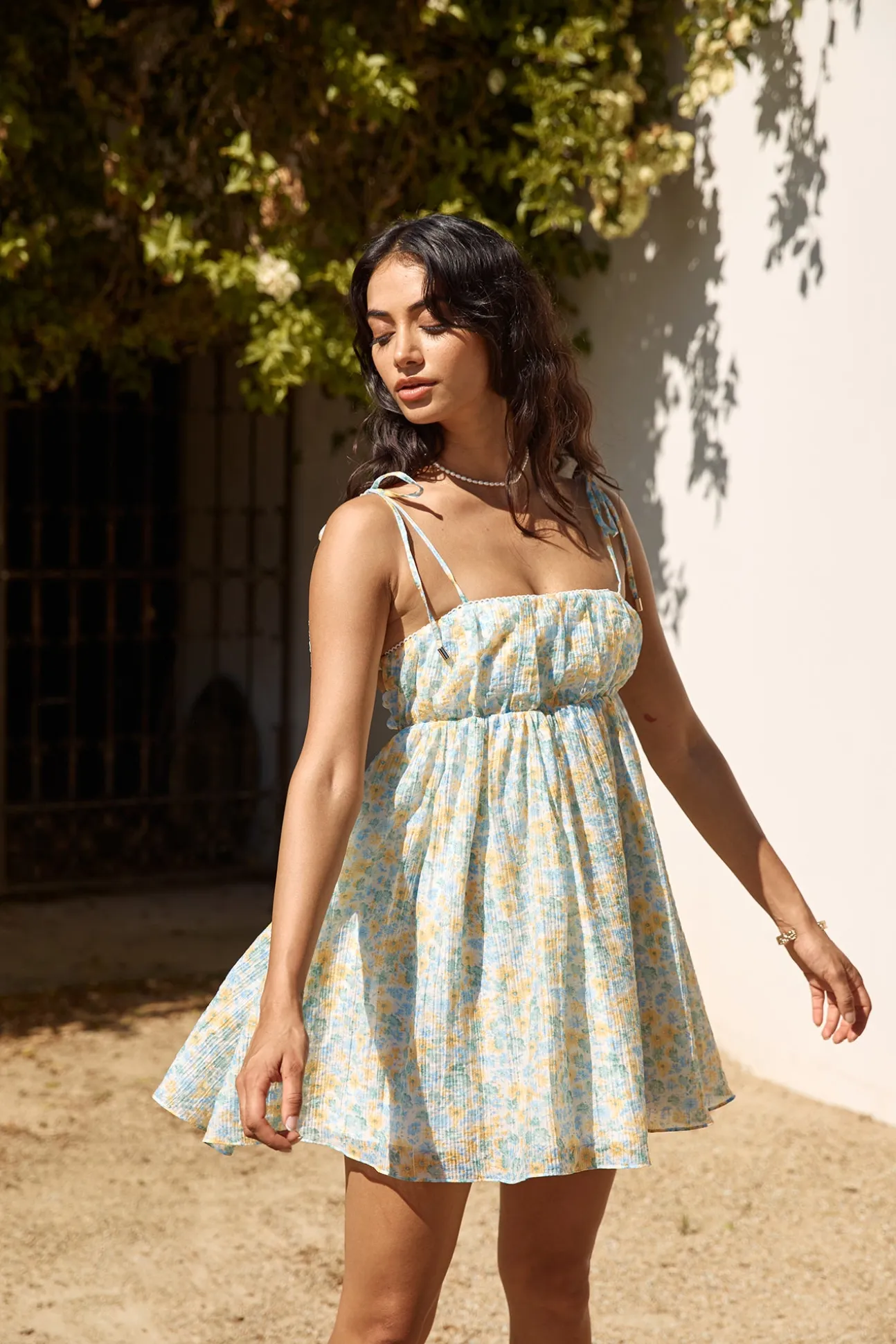 Summer Sunrise Mini Dress Multi