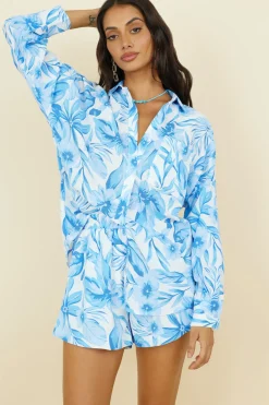 Summer Sweethearts Top Blue