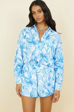 Summer Sweethearts Top Blue