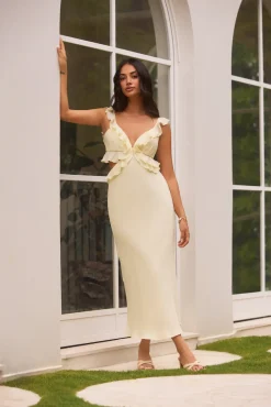 Sundream Maxi Dress Yellow