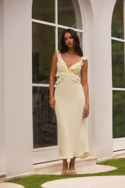 Sundream Maxi Dress Yellow