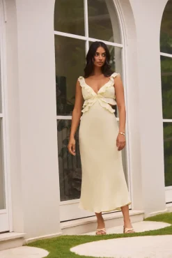 Sundream Maxi Dress Yellow
