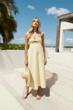 Sunflower Dreams Maxi Dress Yellow