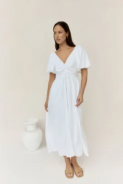 Sunlight Maxi Dress White