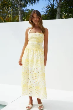 Sunlit Shores Maxi Dress