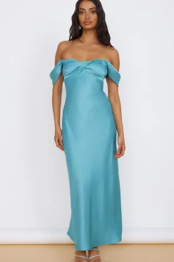 Sunny Reflections Maxi Dress Turquoise