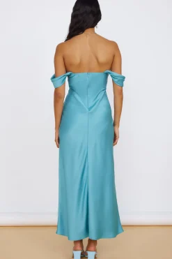 Sunny Reflections Maxi Dress Turquoise