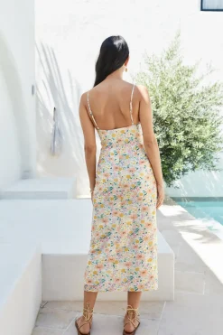 Sunset Promises Midi Dress Orange