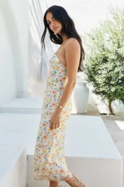 Sunset Promises Midi Dress Orange
