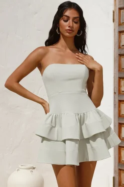 Sure Thing Mini Dress Pistachio