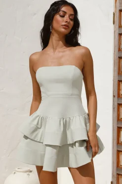Sure Thing Mini Dress Pistachio