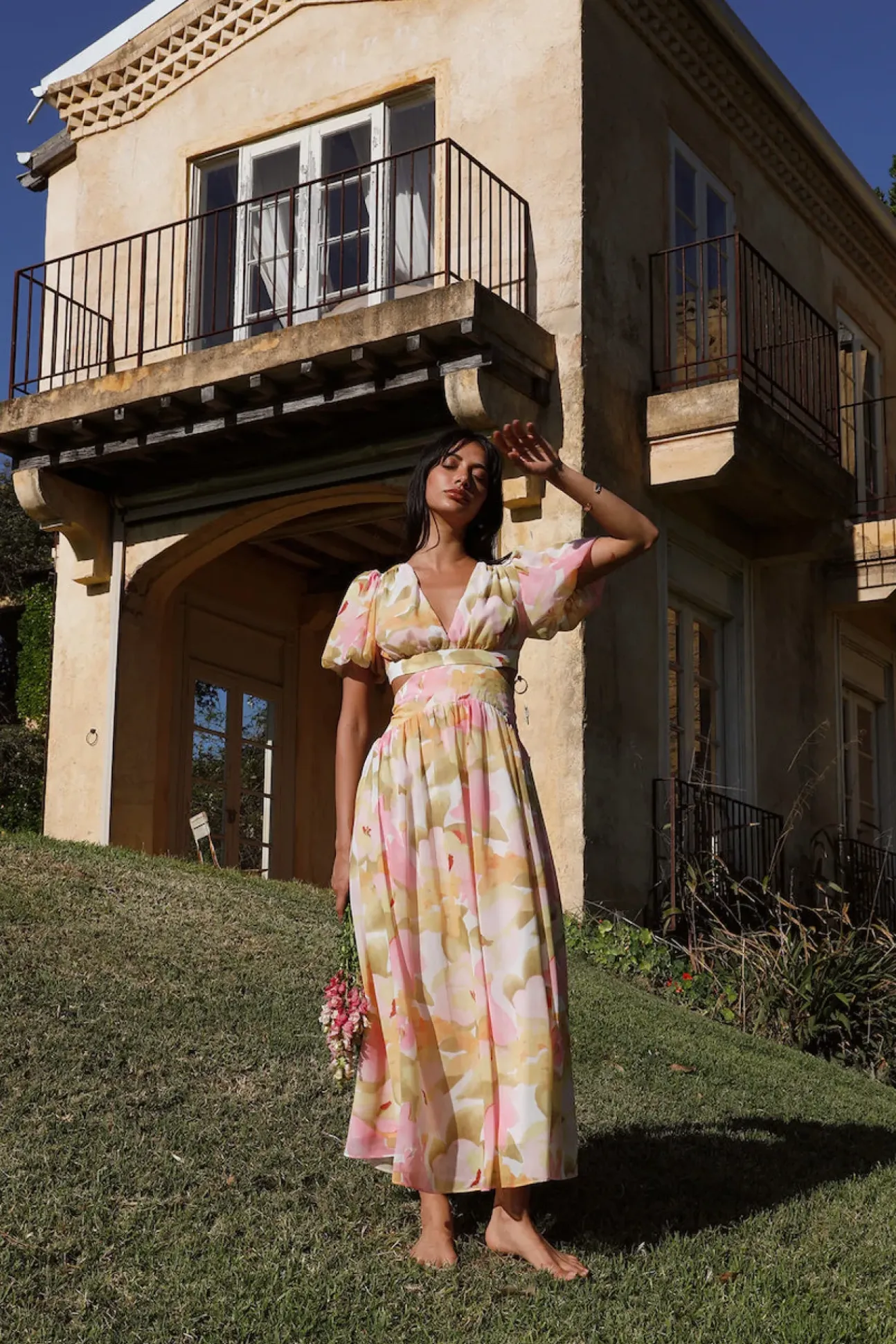 Sweet Darling Maxi Dress Multi