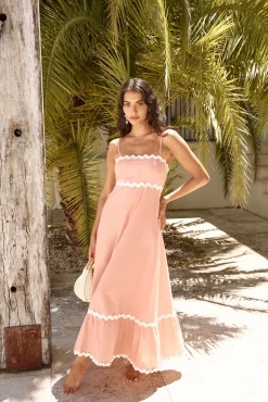 Sweet Devotion Maxi Dress Blush