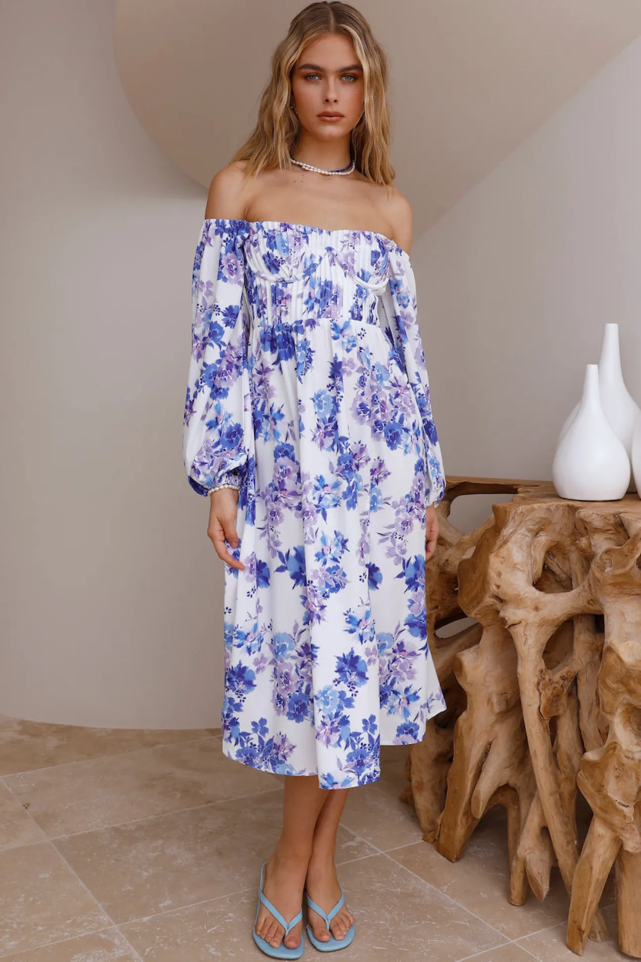 Sweet Epiphany Maxi Dress Floral