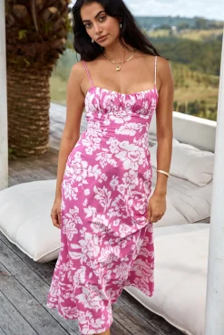 Sweetest Desire Maxi Dress Pink