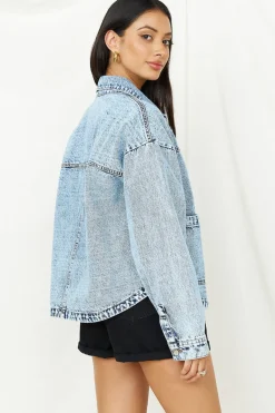 Sweet Victory Denim Jacket Blue