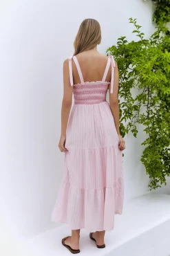 Sweet Whispers Maxi Dress Pink