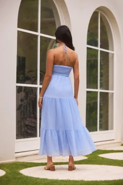 Swift You Away Maxi Dress Blue
