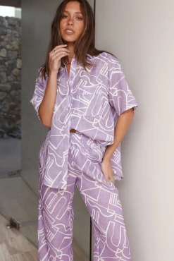 Table For One Shirt Purple