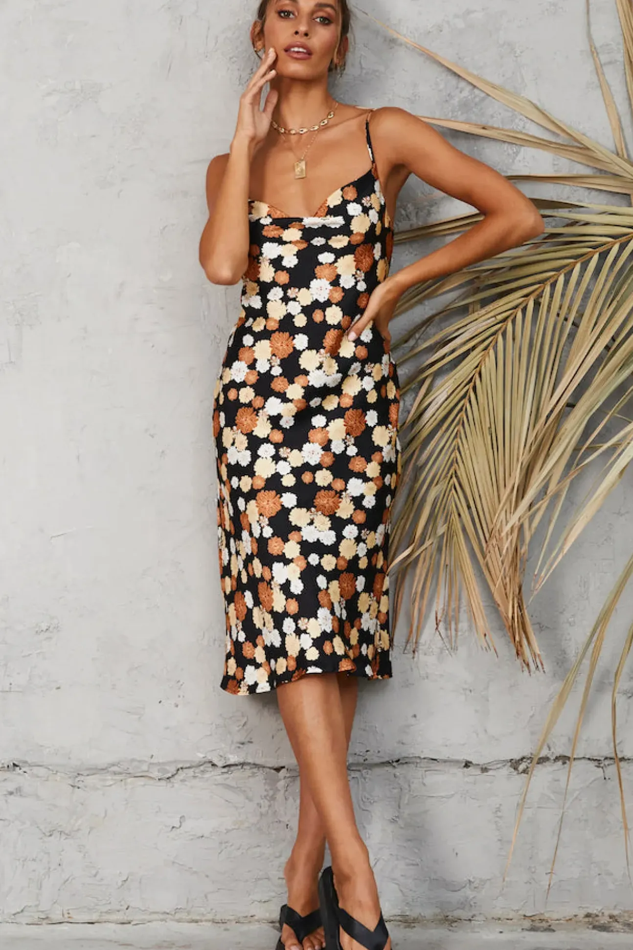 Table For Two Midi Dress