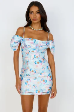 Take Me To Paris Dress Blue