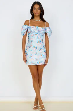 Take Me To Paris Dress Blue