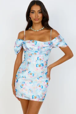 Take Me To Paris Dress Blue