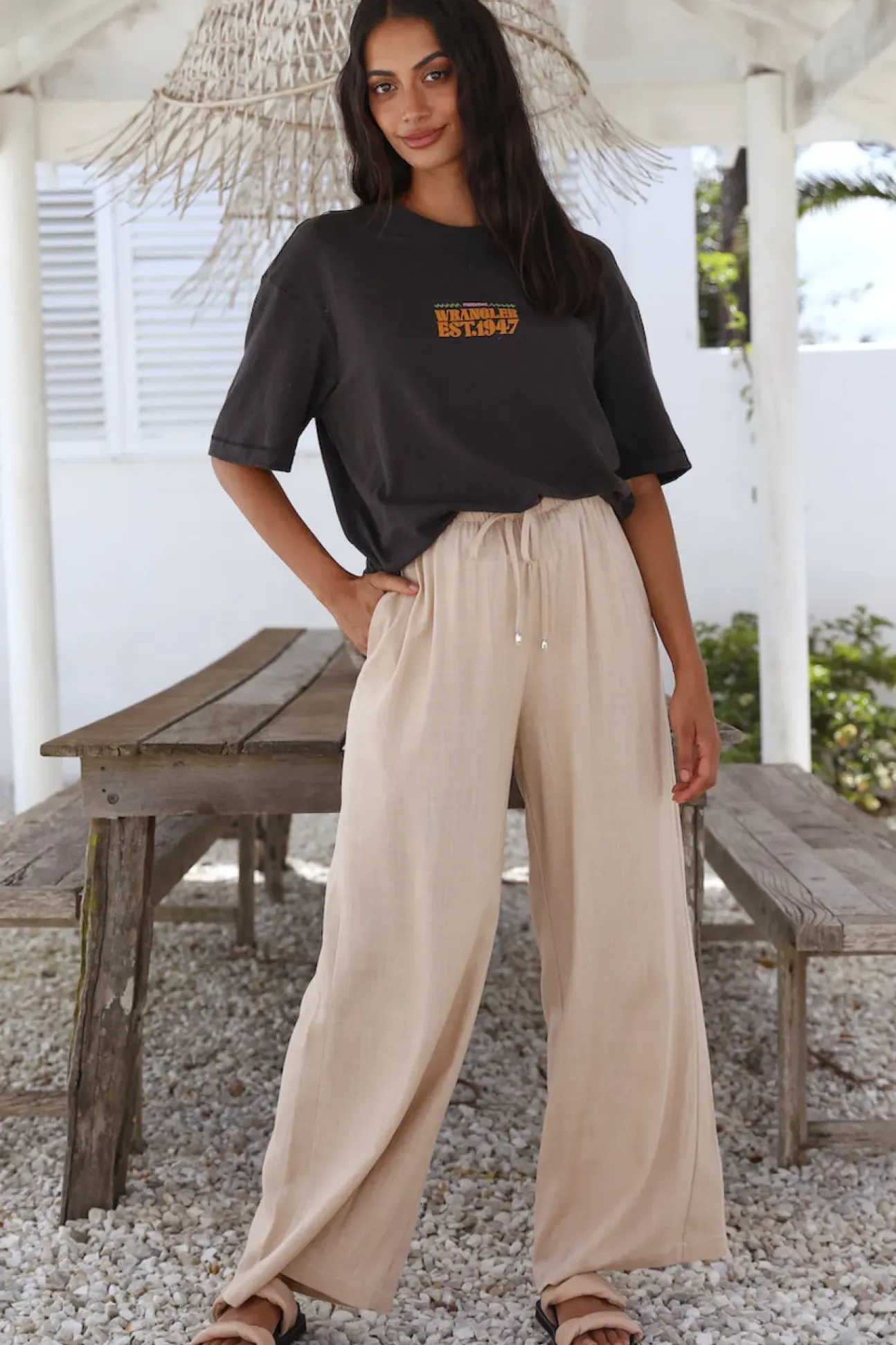 Tangerine Twist Pants Beige