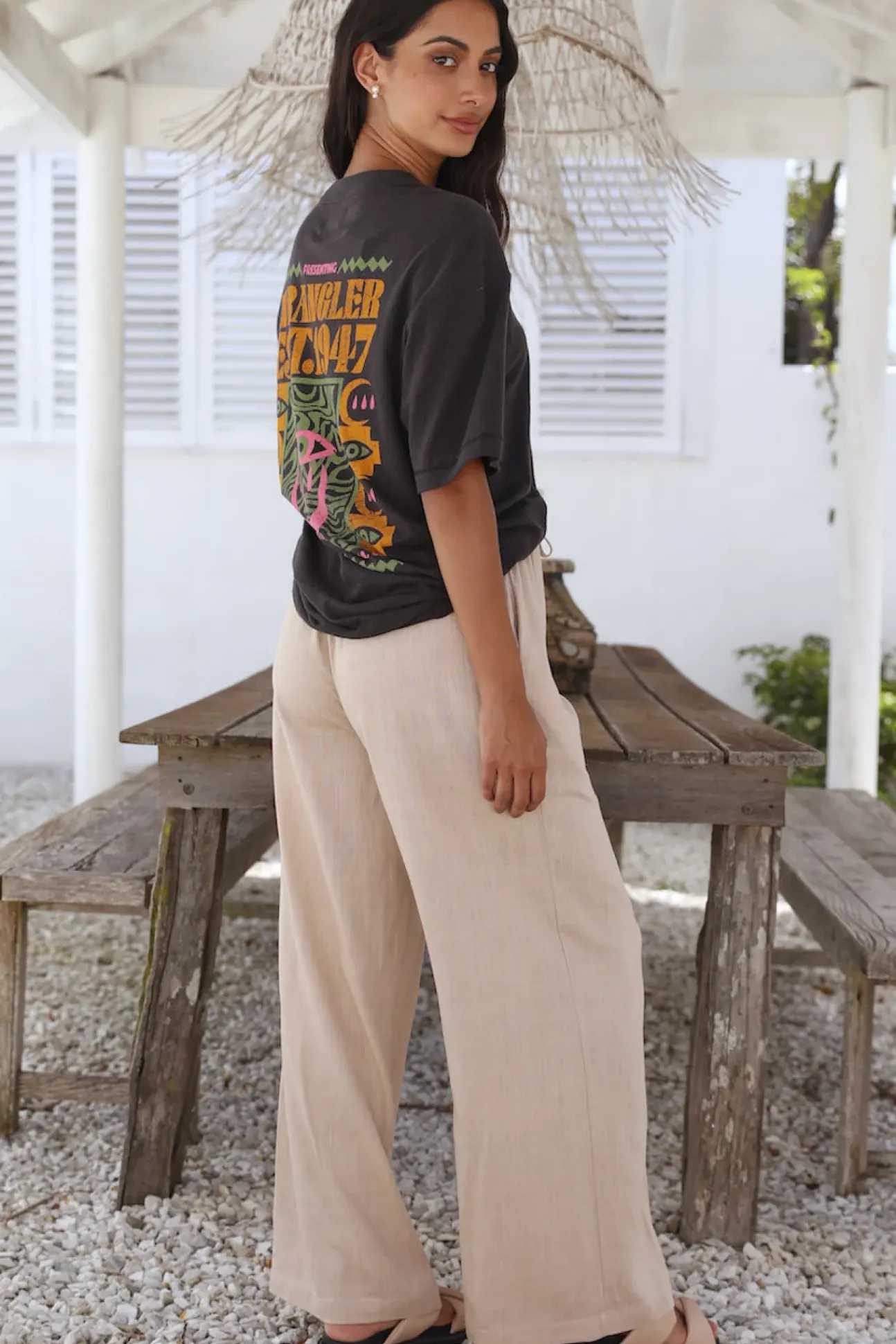 Tangerine Twist Pants Beige
