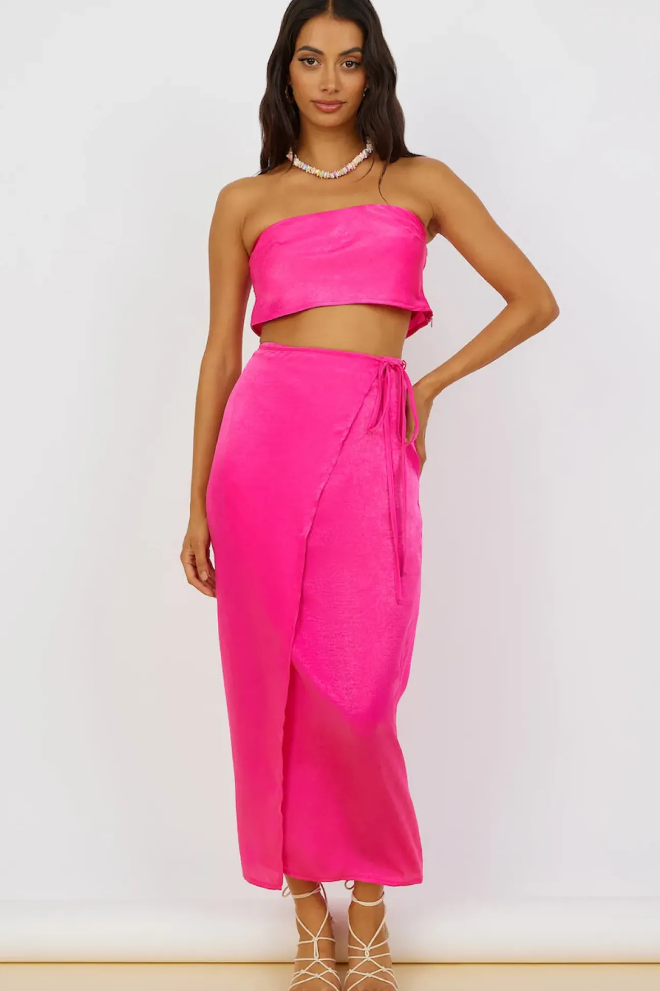 The Right Place Maxi Skirt Pink