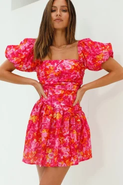 Time Again Mini Dress Pink