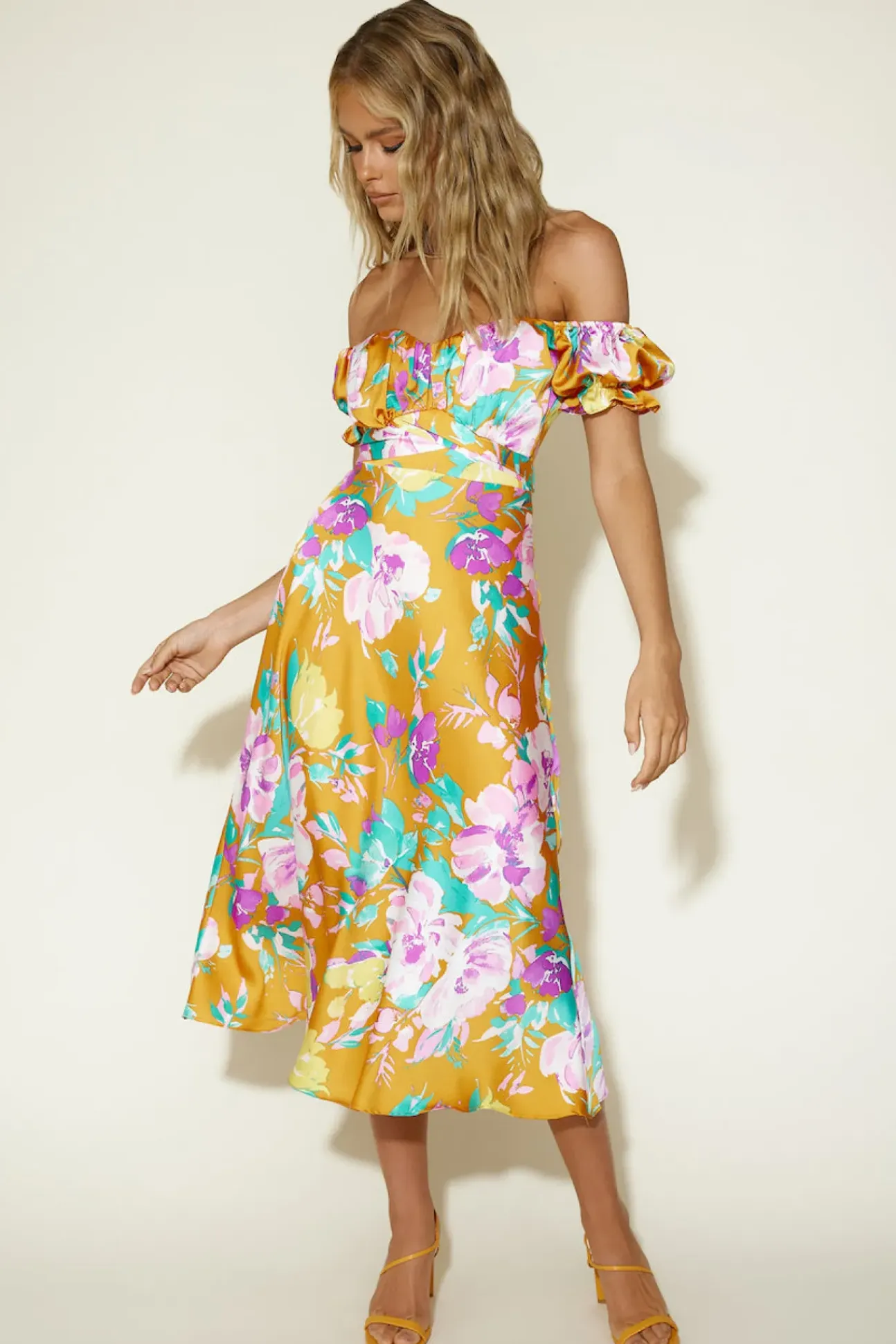 To be Mine Maxi Dress Orange