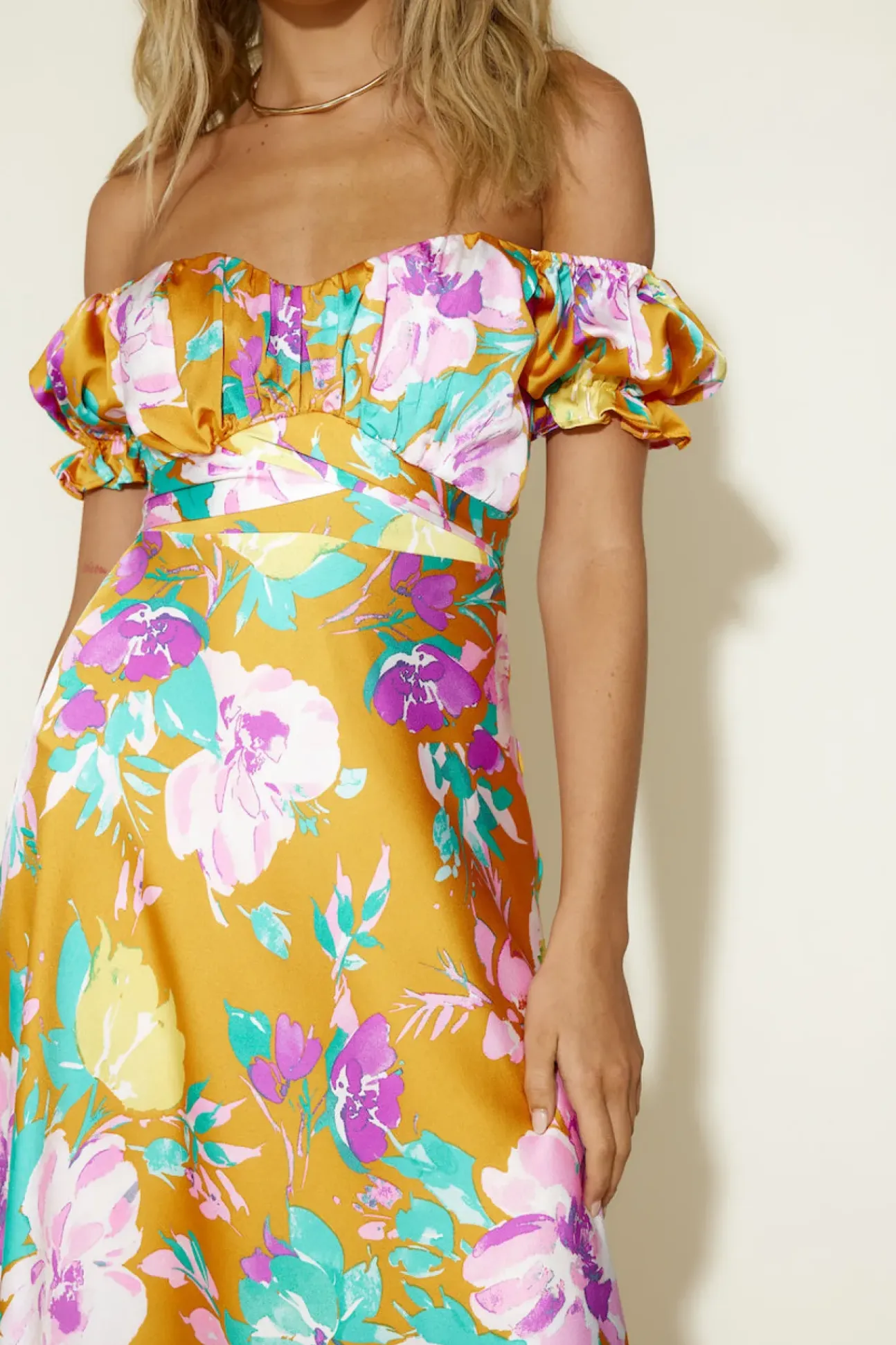To be Mine Maxi Dress Orange