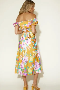 To be Mine Maxi Dress Orange