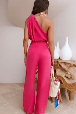 Tropical Dreamscape Pants Pink