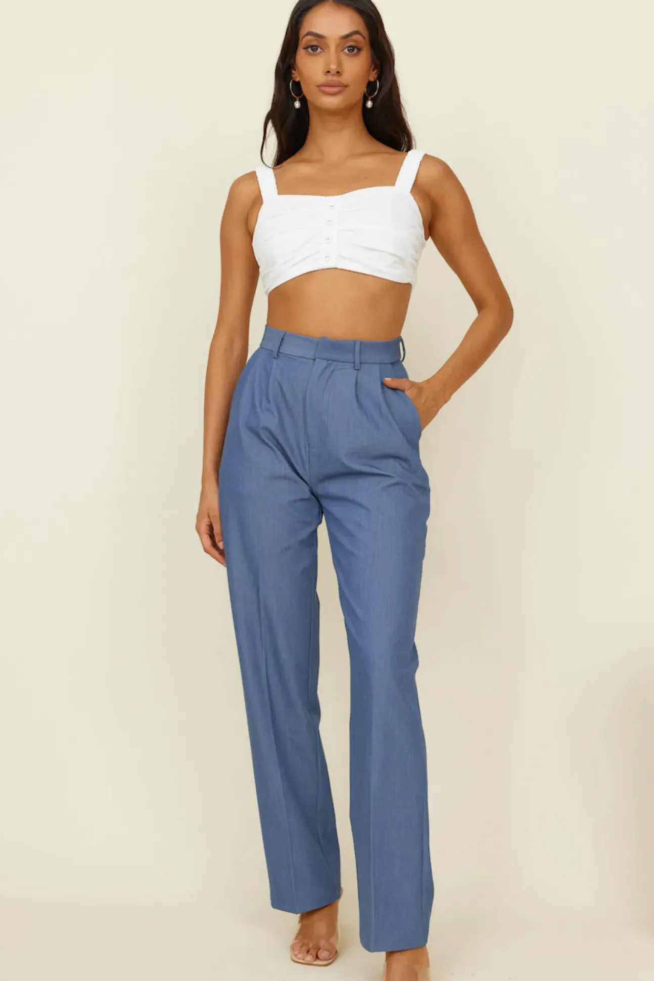 Twin Flame Pants Blue