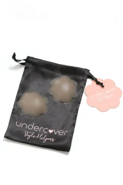UNDERCOVER STYLE HELPERS A Flower For You Nipple Covers Nude