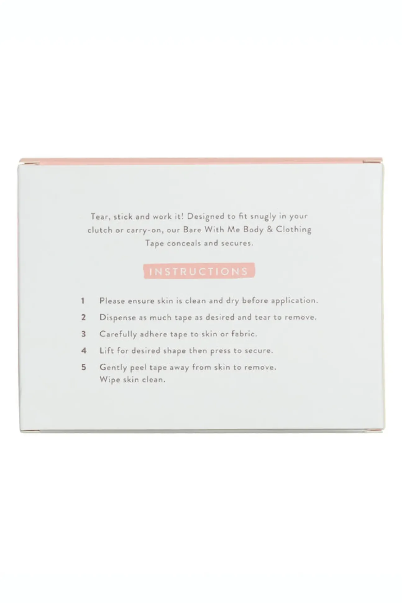 UNDERCOVER STYLE HELPERS Bare With Me Body & Clothing Tape