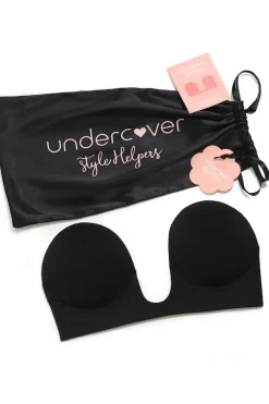 UNDERCOVER STYLE HELPERS Brallelujah Hidden Bra Black