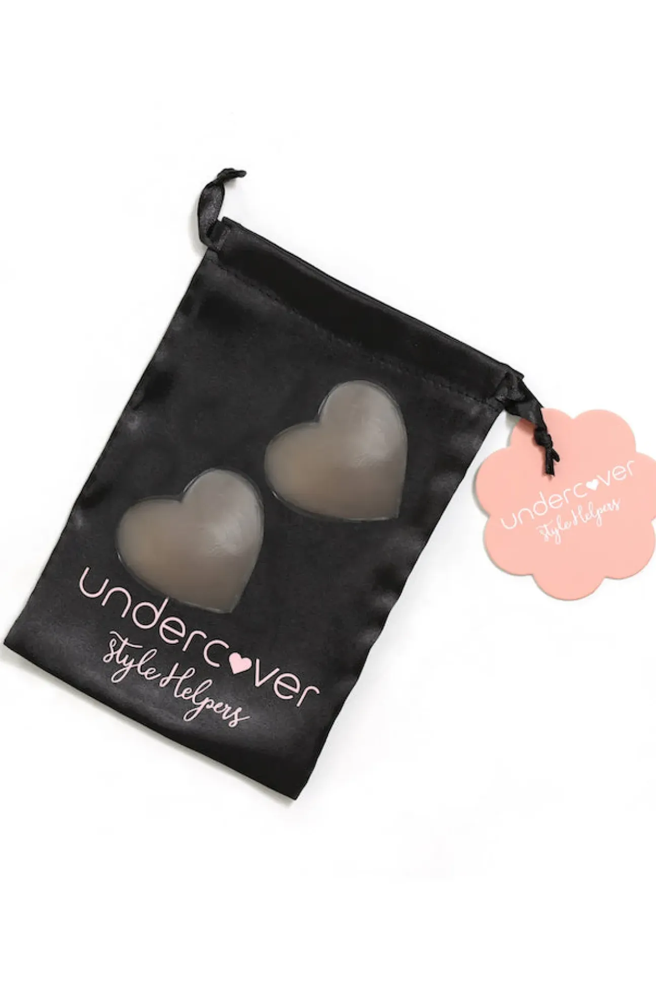 UNDERCOVER STYLE HELPERS Sweetheart Nipple Covers Nude